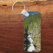 Porte-clés Cascade de la forêt nationale olympique (Recto)