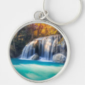 Porte-clés Cascade d'Erawan dans la province de Kanjanaburi e (Devant)