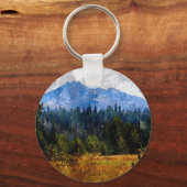 Porte-clés Cascade Mountains Meadow, Oregon (Recto)