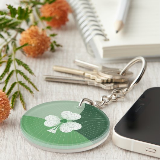 Porte-clés Cascade shamrock (Devant droit)