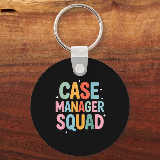 Porte-clés Case Manager Squad (Recto)