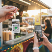 Porte-clés Cash App & Venmo QR Code Porte - clé personnalisé