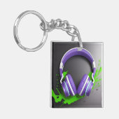 Porte-clés Casque audio vibrant à circonférence (Devant gauche)