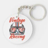 Porte-clés Casque de course (Dos)