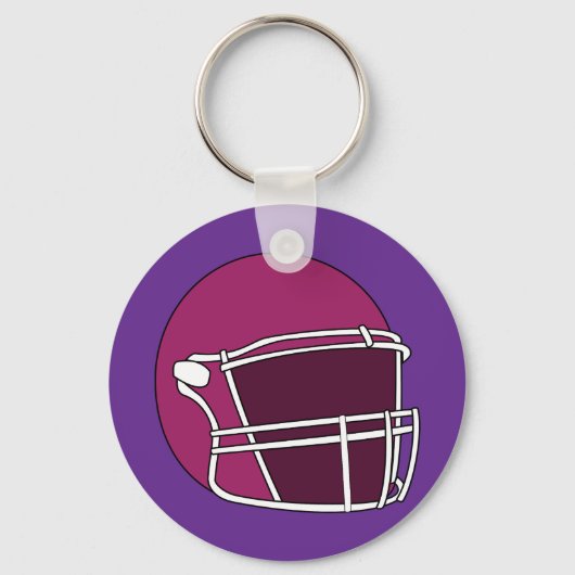 Porte-clés Casque de football (Recto)