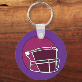 Porte-clés Casque de football (Recto)