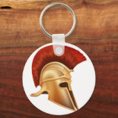 Porte-clés Casque de guerrier grec antique (Recto)