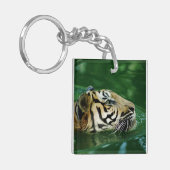 Porte-clés Casque de natation en tigre malaisien (Devant gauche)