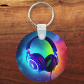 Porte-clés Casque DJ (Recto)