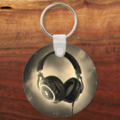 Porte-clés Casque DJ (Recto)