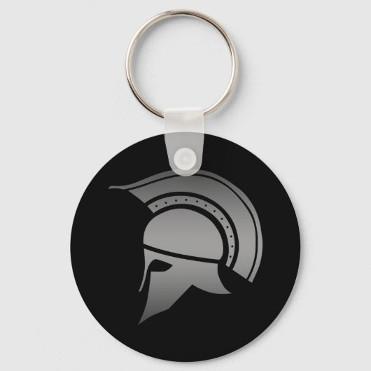 Porte-clés Casque grec ancien spartiate (Recto)