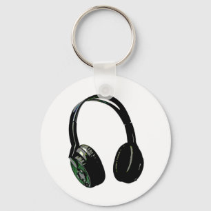 Porte-clés Casque Pop Art
