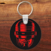 Porte-clés Casque Robot Cop (Recto)