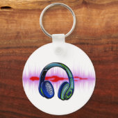 Porte-clés Casques Techno (Recto)