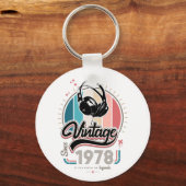 Porte-clés Casques vintages depuis 1978 (Recto)