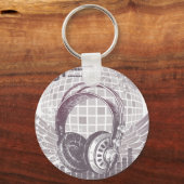 Porte-clés Casques volants (Recto)