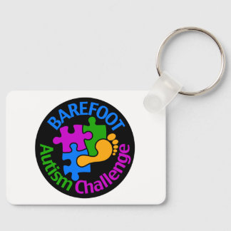 Porte-clés Casquette de camionneur Barefoot Autism Challenge