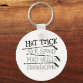 Porte-clés Casquette de hockey Trick (Recto)