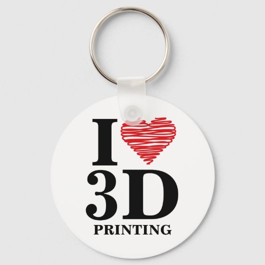 Porte-clés casquette d'impression 3D (Recto)