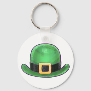 Porte-clés Casquette du Derby Vert de la Saint-Paddys
