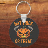 Porte-clés Casquette Trick ou traiter Halloween Éffrayant Hoc (Recto)