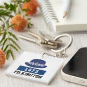 Porte-clés CASQUETTE WPC de la police britannique - Ajouter l (Devant Droit)