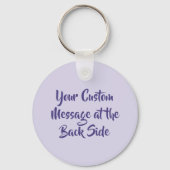 Porte-clés Casquettes d'été Lilac (Verso)