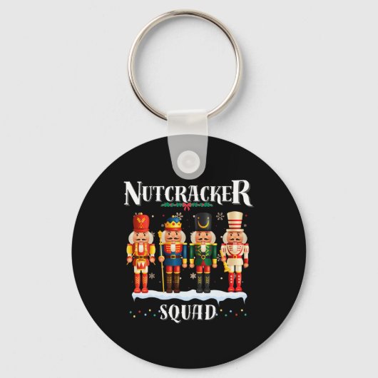 Porte-clés Casse-Noisette Squad Noël Pyjama Fun Fun Fun Fun (Recto)