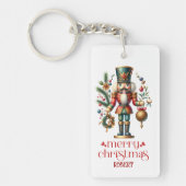 Porte-clés Casse-Noisette Thème de Noël (Devant)