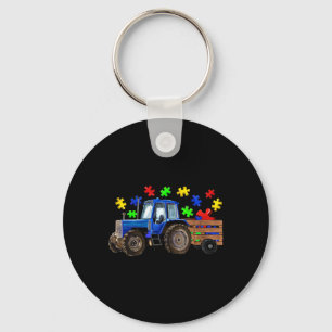 Porte-clés Casse-tête de tracteur agricole pour la Journée de