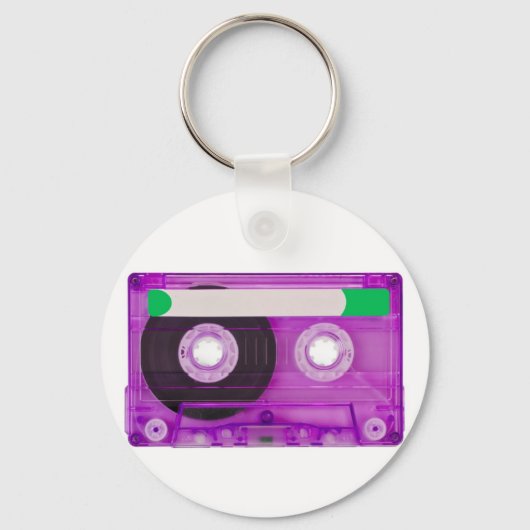 Porte-clés cassette audio compacte (Recto)