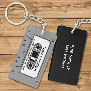 Porte-clés Cassette audio Grey