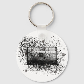 Porte-clés Cassette audio rétro