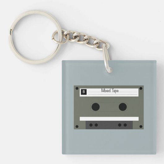 Porte-clés Cassette, Mixed Tape (Devant)
