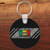 Porte-clés cassette reggae urbaine (Recto)