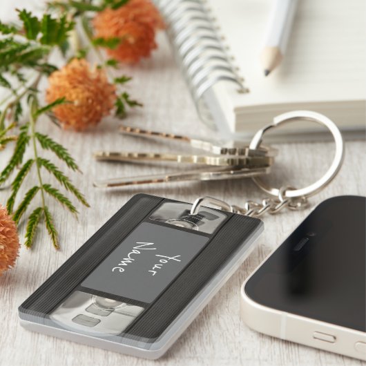 Porte-clés Cassette vidéo VHS (Devant droit)