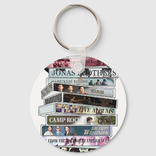 Porte-clés Cassettes Jonas Brother (Recto)