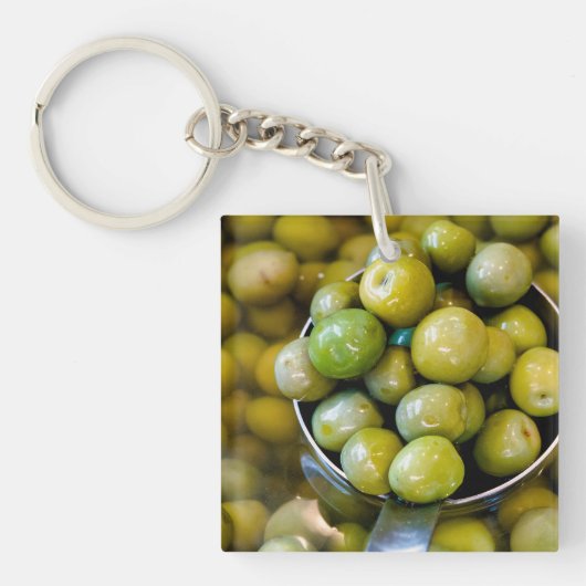 Porte-clés Castelvetrano Olives vertes douces (Devant)