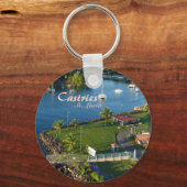 Porte-clés Castries Sainte-Lucie Caraïbes (Recto)