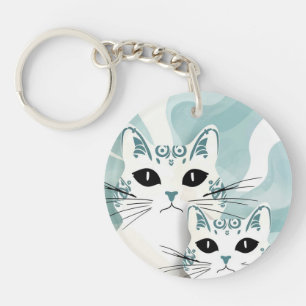 Porte-clés cat,