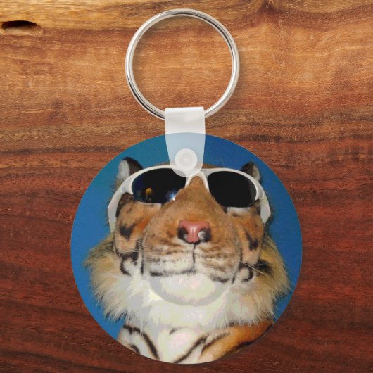 PORTE-CLÉS " CAT COOL " (Recto)