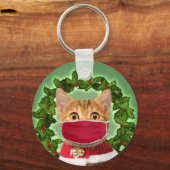 Porte-clés Cat de Christmas (Recto)