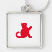 Porte-clés Cat dit bonjour (Devant)