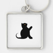 Porte-clés Cat dit bonjour (Devant)