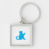 Porte-clés Cat dit bonjour (Devant)