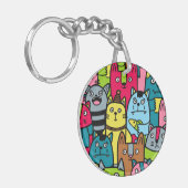 Porte-clés Cat et kitten (Devant gauche)