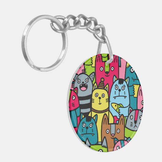 Porte-clés Cat et kitten (Devant gauche)