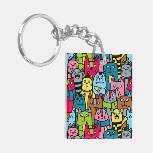 Porte-clés Cat et kitten (Devant gauche)