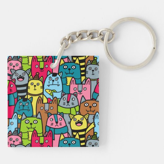 Porte-clés Cat et kitten (Dos)