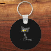 Porte-clés Cat Kitten Did I Roll My Eyes Out Loud Funny Sarca (Recto)